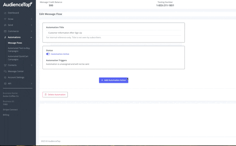 Adding custom fields to message flows