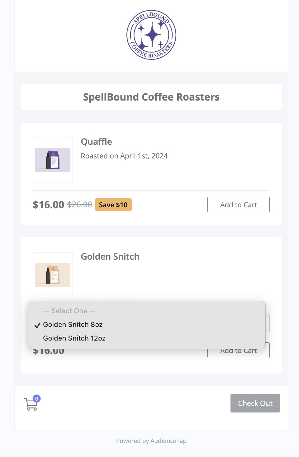 QuickCart mobile checkout experience overview